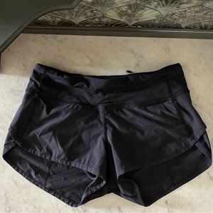 Black Speed Up Low-Rise Lined Short 2.5"
